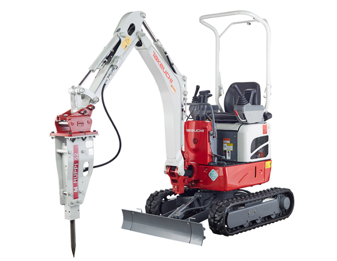 Prolabor munkagép bérlés - Takeuchi tv 210 R